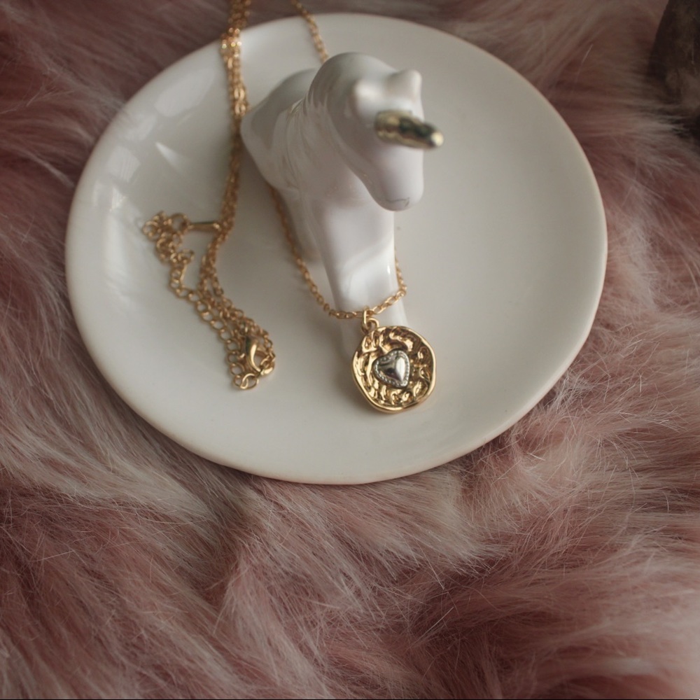 Heart Medallion Necklace
